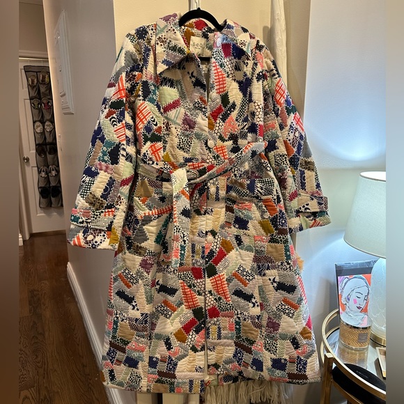 Sea New York Harlow Coat Multi - Picture 3 of 9